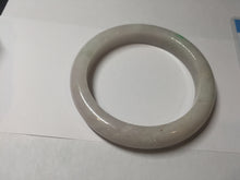 Load image into Gallery viewer, 61.5mm Type A 100% Natural sunny green/light white/purple Jadeite Jade bangle BH124-8036