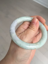Load image into Gallery viewer, 51.5mm 100% natural Type A green/purple/yellow(FU LU SHOU) chubby jadeite jade bangle BK73-5807