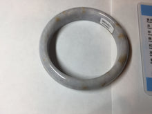 Load image into Gallery viewer, 59mm Certified Type A 100% Natural light purple yellow jadeite jade bangle BM99-4482