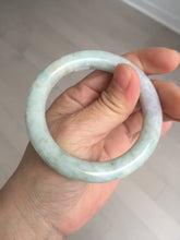 Load image into Gallery viewer, 51.5mm 100% natural Type A green/purple/yellow(FU LU SHOU) chubby jadeite jade bangle BK73-5807