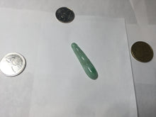 Load image into Gallery viewer, Type A 100% Natural sunny green white Three Peas in a Pod(连中三元) Four Seasons Fortune Beans(四季发财豆) jadeite PD2