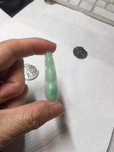 Load image into Gallery viewer, Type A 100% Natural sunny green white Three Peas in a Pod(连中三元) Four Seasons Fortune Beans(四季发财豆) jadeite PD2