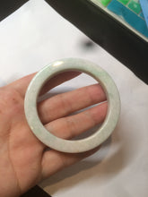 Load image into Gallery viewer, 51.8mm certificated Type A 100% Natural light green/white/beige/yellow Jadeite Jade bangle AX107-4211