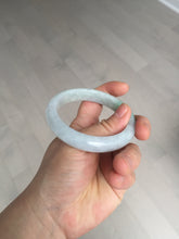 Load image into Gallery viewer, 55.2mm Certified Type A 100% Natural sunny green/light purple Jadeite Jade bangle BM27-0795