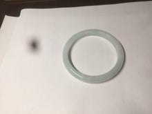 Load image into Gallery viewer, 56.5mm 100% natural type A light green/white jadeite jade bangle AE64