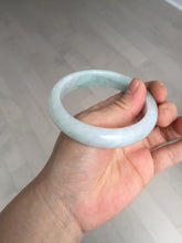 Load image into Gallery viewer, 57.5 mm Certified Type A 100% Natural sunny green/light purple Jadeite Jade bangle BM26-0790