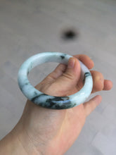 Load image into Gallery viewer, 58mm Certified Type A 100% Natural light green/white Jadeite Jade bangle S53-0441