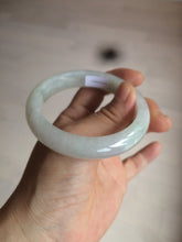 Load image into Gallery viewer, 54.9mm certified natural Type A green/yellow/white jadeite jade bangle A107-5051