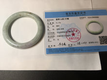 Load image into Gallery viewer, 53.9mm 100% natural Type A green/purple/yellow(FU LU SHOU) chubby jadeite jade bangle BK74-5806