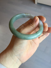 Load image into Gallery viewer, 57.5mm Certified 100% natural Type A dark green jadeite jade bangle AX131-7690