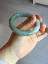 Load image into Gallery viewer, 57.5mm Certified 100% natural Type A dark green jadeite jade bangle AX131-7690