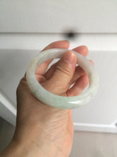 Load image into Gallery viewer, 54.9mm certified natural Type A green/yellow/white jadeite jade bangle A107-5051