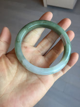 Load image into Gallery viewer, 57.5mm Certified 100% natural Type A dark green jadeite jade bangle AX131-7690