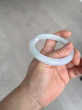 Load image into Gallery viewer, 54.7mm certified type A100% Natural green purple Jadeite Jade bangle BM35-0251