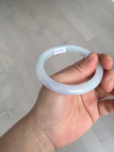 Load image into Gallery viewer, 54.7mm certified type A100% Natural green purple Jadeite Jade bangle BM35-0251