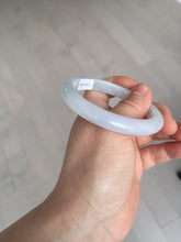 Load image into Gallery viewer, 54.7mm certified type A100% Natural green purple Jadeite Jade bangle BM35-0251