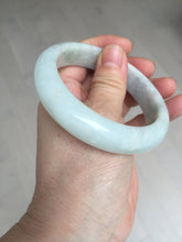 Load image into Gallery viewer, 56.5mm 100% natural type A white/light green jadeite jade bangle BN103-9764