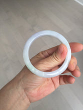 Load image into Gallery viewer, 54.7mm certified type A100% Natural green purple Jadeite Jade bangle BM35-0251