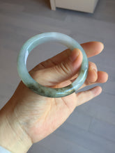 Load image into Gallery viewer, 53mm certified 100% natural Type A light green brown jadeite jade bangle AX133-7691