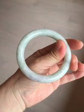 Load image into Gallery viewer, 53.9mm 100% natural Type A green/purple/yellow(FU LU SHOU) chubby jadeite jade bangle BK74-5806