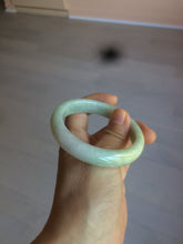 Load image into Gallery viewer, 54.5mm Certified 100% natural Type A green/purple/yellow jadeite jade bangle S51-1728