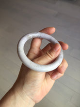 Load image into Gallery viewer, 56.8mm 100% natural light purple round cut Coral Jade (珊瑚玉) bangle SY123