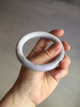 Load image into Gallery viewer, 56.8mm 100% natural light purple round cut Coral Jade (珊瑚玉) bangle SY123