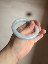 Load image into Gallery viewer, 53.9mm certified 100% natural Type A light green/brown Jadeite jade bangle AE65-7847