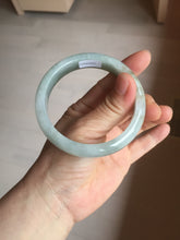 Load image into Gallery viewer, 57.5mm Certified Type A 100% Natural light green black brown jadeite Jade bangle PC95-0337