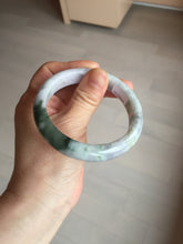 Load image into Gallery viewer, 56.4 mm certificated Type A 100% Natural green purple yellow Jadeite Jade bangle BL64-6220