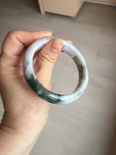 Load image into Gallery viewer, 56.4 mm certificated Type A 100% Natural green purple yellow Jadeite Jade bangle BL64-6220