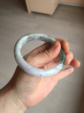 Load image into Gallery viewer, 56.4 mm certificated Type A 100% Natural green purple yellow Jadeite Jade bangle BL64-6220