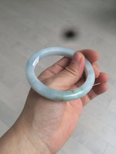 Load image into Gallery viewer, 53.9mm certified 100% natural Type A light green/brown Jadeite jade bangle AE65-7847