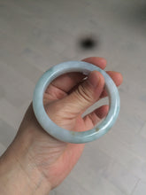 Load image into Gallery viewer, 53.9mm certified 100% natural Type A light green/brown Jadeite jade bangle AE65-7847