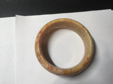 Load image into Gallery viewer, 55.2mm 100% natural orange red yellow Fossil Coral Jade (珊瑚玉) bangle SY128