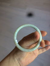 Load image into Gallery viewer, 55.9mm Certified Type A 100% Natural white/green/yellow/purple round cut Jadeite Jade bangle R110-1731