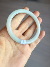 Load image into Gallery viewer, Shopify only 5385mm Certified 100% natural Type A light green white jadeite jade bangle AX135-0224 add on item
