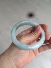 Load image into Gallery viewer, 57.5 mm Certified Type A 100% Natural green/purple Jadeite Jade bangle AX57-0356