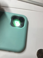 Load image into Gallery viewer, 24.2/116.7mmType A 100% Natural oily dark green/black/gray(老油青) Jadeite Jade Safety Guardian Button donuts couple pendant PC129