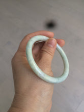 Load image into Gallery viewer, 55.9mm Certified Type A 100% Natural white/green/yellow/purple round cut Jadeite Jade bangle R110-1731