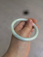 Load image into Gallery viewer, 55.9mm Certified Type A 100% Natural white/green/yellow/purple round cut Jadeite Jade bangle R110-1731