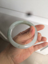 Load image into Gallery viewer, 57.5 mm Certified Type A 100% Natural green/purple Jadeite Jade bangle AX57-0356