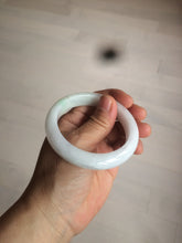 Load image into Gallery viewer, 53mm 100% natural Type A white/sunny green/red Jadeite jade bangle AE64-8013