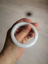 Load image into Gallery viewer, 53mm 100% natural Type A white/sunny green/red Jadeite jade bangle AE64-8013