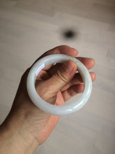 Load image into Gallery viewer, 53mm 100% natural Type A white/sunny green/red Jadeite jade bangle AE64-8013