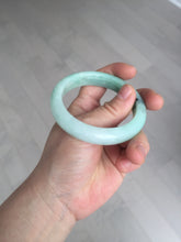 Load image into Gallery viewer, 54mm Certified Type A 100% Natural apple green dark green Jadeite Jade bangle BM23-0236