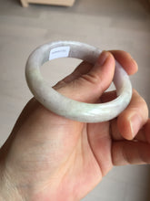 Load image into Gallery viewer, 51.5mm certified 100% natural type A green/white/purple jadeite jade bangle BN39-4045