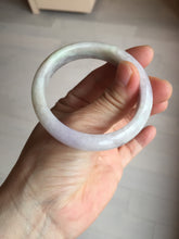 Load image into Gallery viewer, 51.5mm certified 100% natural type A green/white/purple jadeite jade bangle BN39-4045