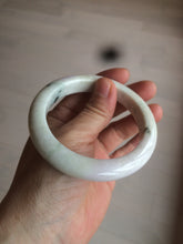 Load image into Gallery viewer, 58mm Certified Type A 100% Natural light green/purple/beige/white Jadeite Jade bangle AS74-0541