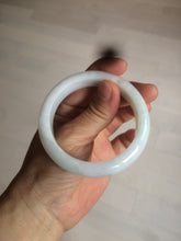Load image into Gallery viewer, 53mm 100% natural Type A white/sunny green/red Jadeite jade bangle AE64-8013